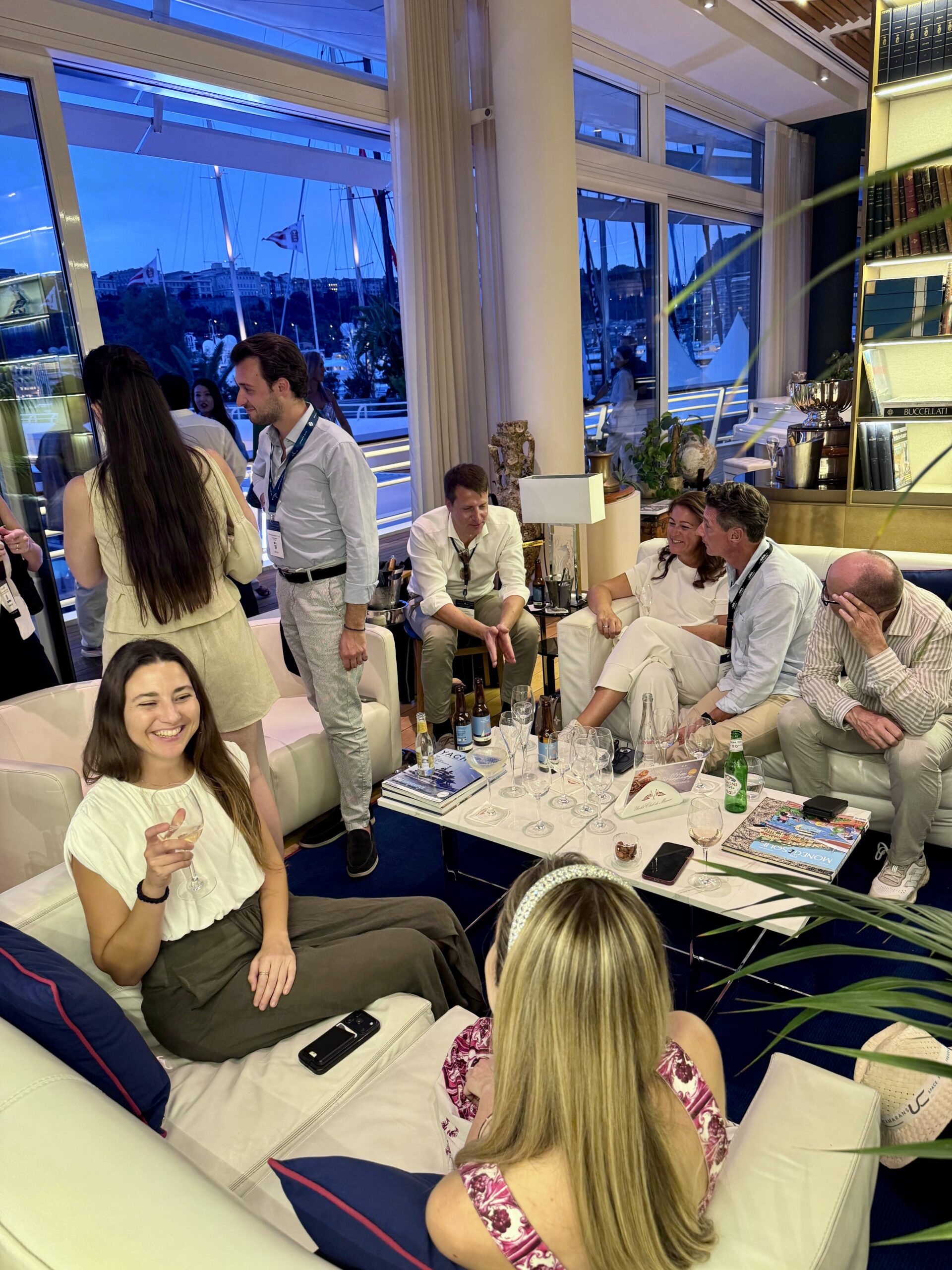 LOTHOS Anchor Table at the Yacht Club de Monaco